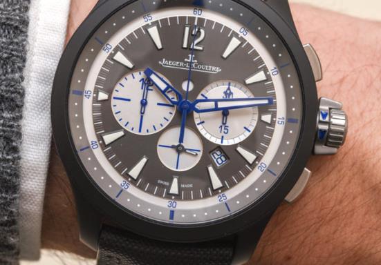 积家LeCoultre Master Compressor 陶瓷计时码表蓝色腕表（图2）